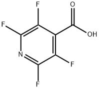 2,3,5,6-四氟吡啶-4-羧酸 结构式