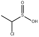 1-chloroethanesulphinic acid 结构式