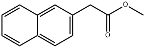 BETA-萘乙酸甲酯 结构式