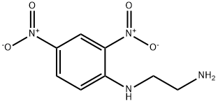 N1-(2,4-硝基苯基)-1,2-乙二胺 结构式
