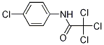 AcetaMide, 2,2,2-trichloro-N-(4-chlorophenyl)- 结构式