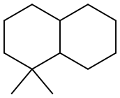 Dimethyldecalin 结构式