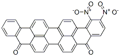 dinitroviolanthrene-5,10-dione 结构式