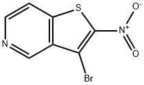 3-Bromo-2-nitrothieno[3,2-c]pyridine 结构式