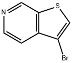 3-溴噻吩并[2,3-C]吡啶 结构式