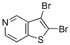 2,3-DIBROMOTHIENO[3,2-C]PYRIDINE 结构式