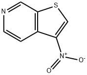 3-Nitrothieno[2,3-c]pyridine 结构式