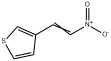 3-(2-nitrovinyl)thiophene 结构式