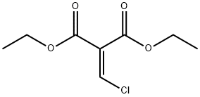 2-CHLOROMETHYLENE-MALONIC ACID DIETHYL ESTER 结构式