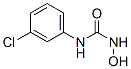 3-(3-chlorophenyl)-1-hydroxy-urea 结构式