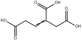 (E)-2-Butene-1,2,4-tricarboxylic acid 结构式