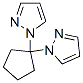 1,1'-cyclopentylidenebis-1H-pyrazole 结构式