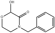 4-苄基-2-羟基-吗啉-3-酮 结构式