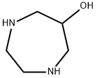1,4-二氮杂环庚烷-6-醇 结构式