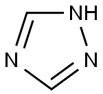 1H-1,2,4-三氮唑 结构式