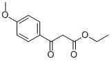 3-(4-甲氧苯基)-3-氧代丙酸乙酯 结构式