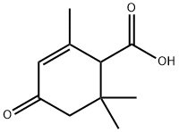 2-Cyclohexene-1-carboxylic acid, 2,6,6-triMethyl-4-oxo- 结构式