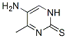 2(1H)-Pyrimidinethione, 5-amino-4-methyl- (9CI) 结构式