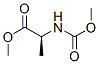 L-Alanine, N-(methoxycarbonyl)-, methyl ester (9CI) 结构式