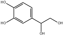 DL-3,4-二羟基苯基二醇 结构式