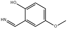 Phenol, 2-(iminomethyl)-4-methoxy- (9CI) 结构式