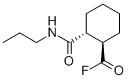 Cyclohexanecarbonyl fluoride, 2-[(propylamino)carbonyl]-, (1R,2R)- (9CI) 结构式