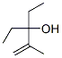 3-Ethyl-2-methyl-1-penten-3-ol 结构式
