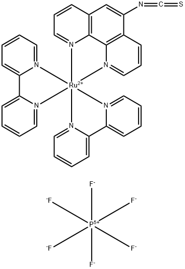 BIS(2 2'-BIPYRIDINE)-(5-ISOTHIOCYANATO-& 结构式