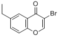 3-BROMO-6-ETHYLCHROMONE 结构式