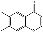 6,7-DIMETHYLCHROMONE 结构式