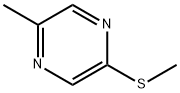 2-甲基硫代-5-甲基吡嗪 结构式