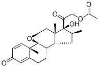 地塞米松醋酸盐EP杂质F 结构式