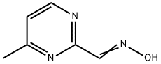 2-Pyrimidinecarboxaldehyde, 4-methyl-, oxime (8CI) 结构式