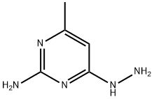 2-氨基-4-肼基-6-甲基嘧啶 结构式