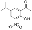 1-(2-HYDROXY-5-ISOPROPYL-3-NITROPHENYL)ETHANONE 结构式