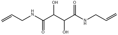 (+)-N,Nˊ-二烯丙基酒石酸二酰胺 结构式