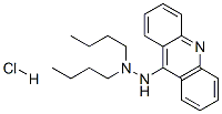 2-acridin-9-yl-1,1-dibutyl-hydrazine hydrochloride 结构式