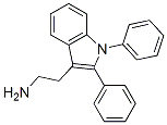 1,2-diphenyl-1H-indole-3-ethylamine 结构式