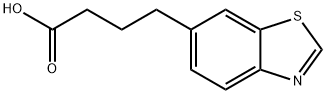 6-Benzothiazolebutanoicacid(9CI) 结构式