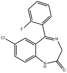 7-Chloro-5-(2-fluorophenyl)-1H-benzo[e][1,4]diazepin-2(3H)-one