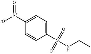 N-乙基-4-硝基苯磺酰胺 结构式