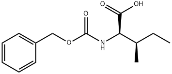 CBZ-D-异亮氨酸 结构式