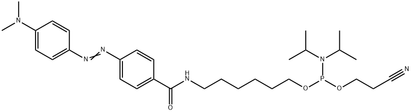 5'-DABCYL-CEPHOSPHORAMIDITE 结构式