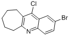 2-BROMO-11-CHLORO-7,8,9,10-TETRAHYDRO-6H-CYCLOHEPTA[B]QUINOLINE 结构式