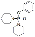 Dipiperidinophosphinic acid phenyl ester 结构式