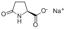 L-吡咯烷酮-5-羧酸钠 结构式