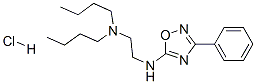 N,N-dibutyl-N'-(3-phenyl-1,2,4-oxadiazol-5-yl)ethylenediamine hydrochloride 结构式