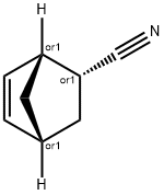 内型-双环[2.2.1]庚-5-烯-2-甲腈 结构式