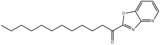 1-OXAZOLO[4,5-B]PYRIDIN-2-YL-1-DODECANONE 结构式