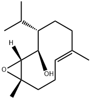 6,10-Dimethyl-3-(1-methylethyl)-11-oxabicyclo[8.1.0]undec-6-en-2-ol 结构式